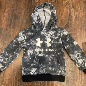 Under Armour Kids Freedom Hoodie - Black and White